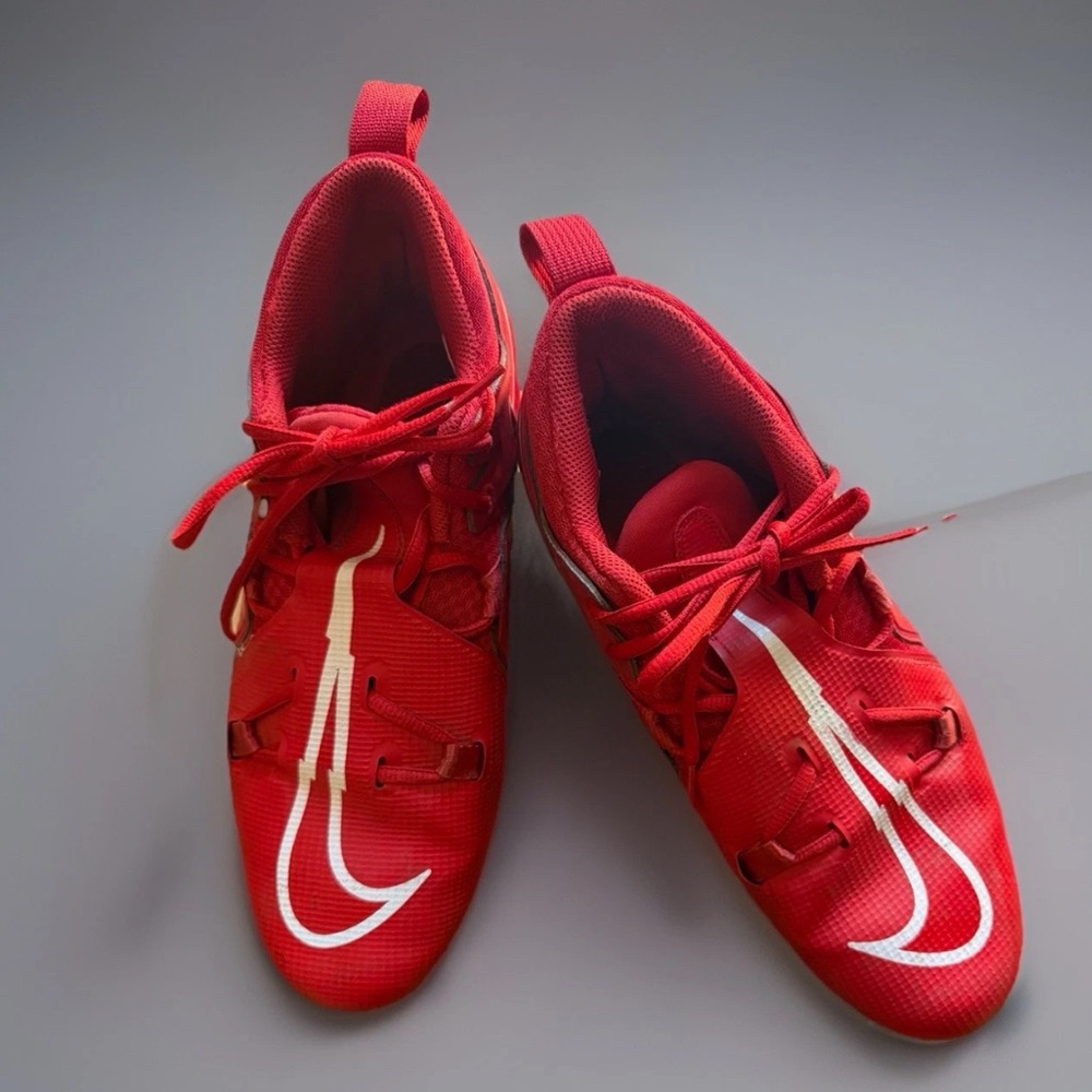 Nike Mens 10 Varsity Red CT6649-616 Blokecore  Cleats Clean